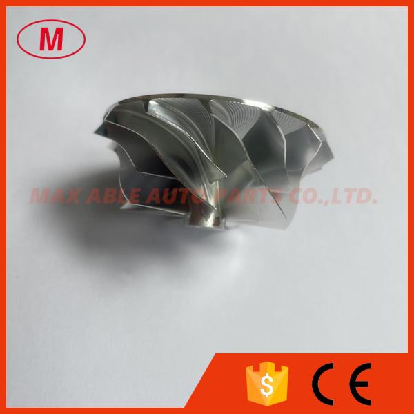 GT12 41.00/50.96mm 7+7 blades high performance Turbocharger milling/aluminum 2618/billet compressor wheel