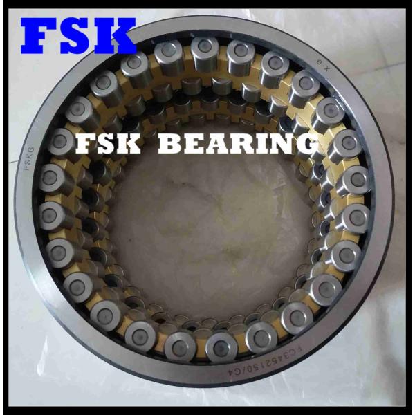 Buy Four Row FC3452150 C4 Cylindrical Roller Bearing for Rolling Mill Brass Cage , P4 at wholesale prices