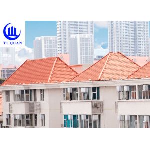 Spanish ASA PVC Roofing Tile New Style Construction Synthetic Resin Roof Tile