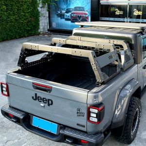 Toyota Land Cruiser Prado Fj120 Silver Truck Bed Rack System for DMAX and Jeep