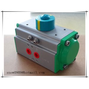 double action rack and pinion rotary actuator  pneumatic control