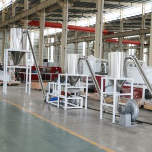 JWELL PVC Counter Conical Twin Screw Pelletizing Machine Granulator