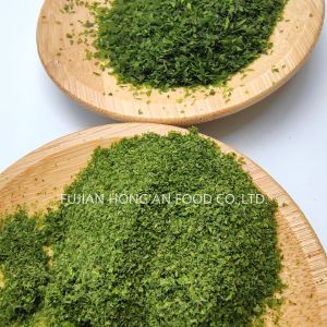 Crispy Texture Green Laver Seaweed Flakes Dried Seaweed Rich Calcium