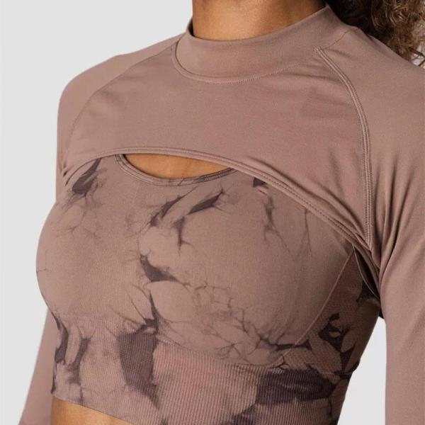 Tie Dye Women Workout 3 Piece Running Wear Jogger Fitness Sets Ribbed Seamless Leggings Gym Sportswear Bra Pants Yoga Set