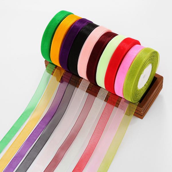 best selling wired ribbon christmas rainbow ribbon trims