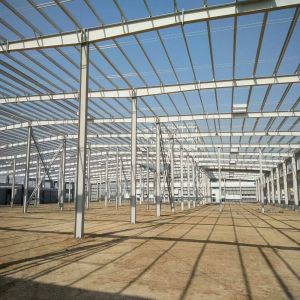 Prefabricated Large Span Steel Structures Prefab Metal Warehouse Buildings