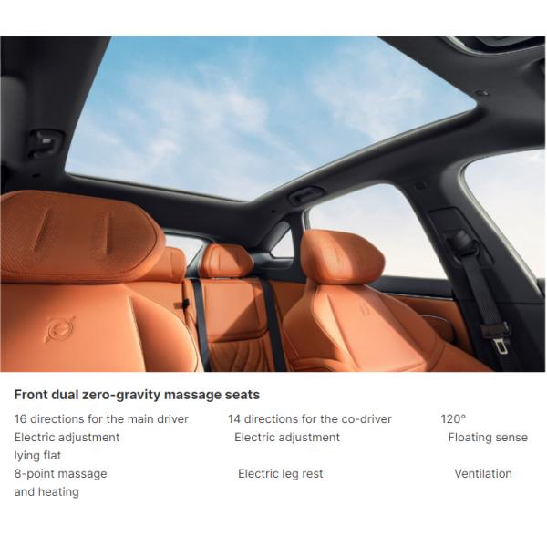 Changan Deep Blue Shenlan s7 Left-Steering Energy EV Car with Ternary Lithium Battery