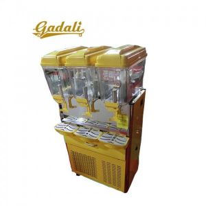 Quality Beverage Machine Vertical Cooling Juice Dispenser with Cabinet for sale