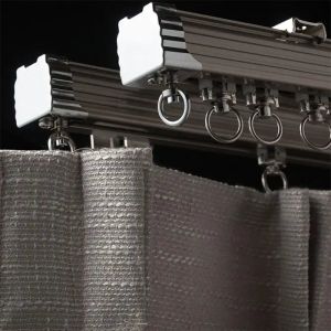 Customization Flatted Track Rust-Resistant Stainless Steel Curtain Tracks for