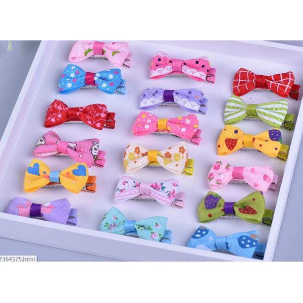 Design Cute Dog Bows Bands Beauty Pet Hair Bowties Clips