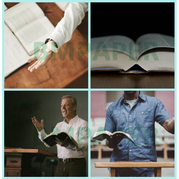 28gsm 39gsm Preacher Paper For Printing Bible Lightweight Durable 70 x 100cm