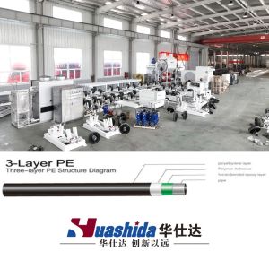 3LPE Coating Pipe Production Line with Extrusion Capability ≤350m2/h for Municipal Infrastructure and PLC Control System