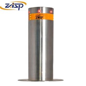 6mm Thickness Access Security Hydraulic Automatic Rising Bollards with LED