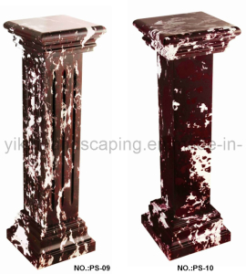 Quality Edit Stone Marble Pillar Granite Columns for Construction for sale
