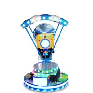 Happy Flight Kiddie Airplane Ride / Helicopter Rides For Children