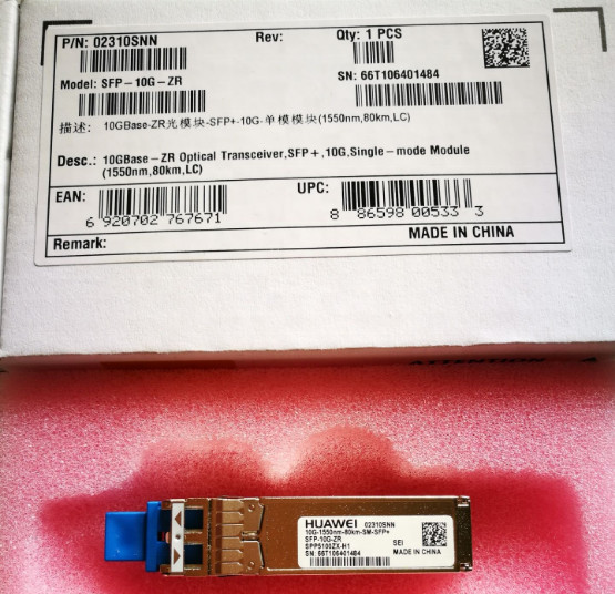 02317348, S-SFP-GE-LH80-SM1550,Optical Module - eSFP-GE - Single Mode Module
