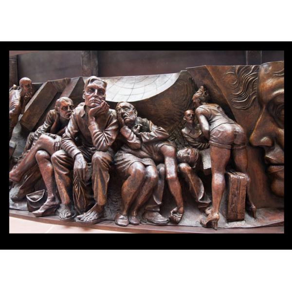 Buy Vivid High Relief Sculpture Figure , Famous Relief Sculpture European Style at wholesale prices