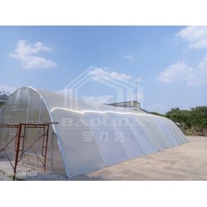 Drying Greenhouse With PC Board And Ventilation Greenhouse Metal Frame