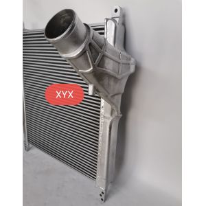 ISUZU 6WF1 Truck Intercooler Assembly Aluminum Thickened Pipe Made