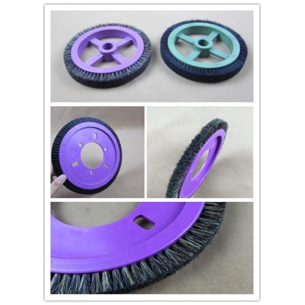 Pure Bristle Stenter Brushes Wheel For Monforts Artos Bruckner LK Textiles Machine