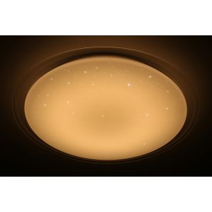 38W LED Ceiling Light Fixtures Residential , Dimmable Remote Control Ceiling