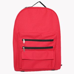 China Ultra Light Simple Polyester Primary School Backpack on sale