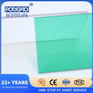 Anti Scratch Coating Hardened Solid Polycarbonate Sheet Sustainable Solution for