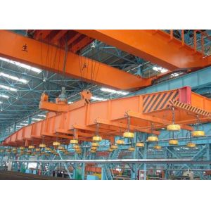 Cabin Control Double Girder Overhead Crane 5T-75T Lifting Capacity