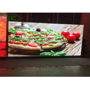 High configuration indoor P 3 LED display mounted on the wall