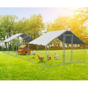 Quality Rust Resistant 8x3m Chicken Run Kennel For Safety for sale