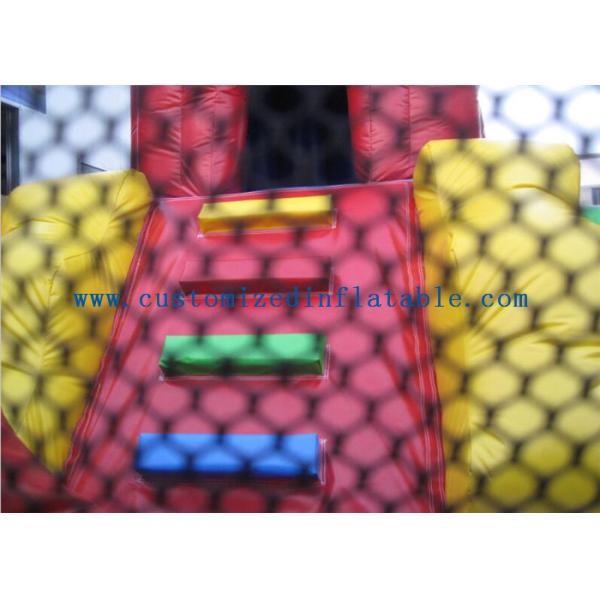 Cartoon Micky Mouse Bounce House / Inflatable Kids Playground Minnie Park UL Certificate