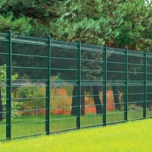 Quality Galvanized and PVC Coated 3D Curved Welded Wire Mesh Fence for Garden Fence for sale