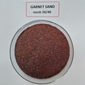 Garnet Sand mesh 20/40 Abrasive for Sandblasting: Natural Abrasive medium, Mohs