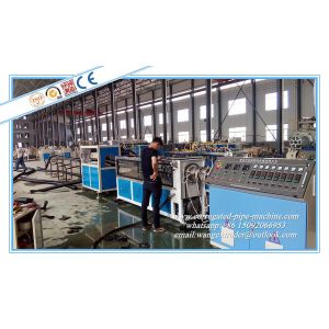 HDPE / PVC Bridge Prestressed Pipe Manufacturing Machine / Extrusion Line