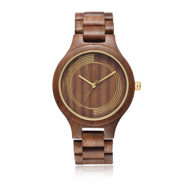 Buy Environmentally Friendly Luxury Wood Watches With Japan Quartz Movement at wholesale prices