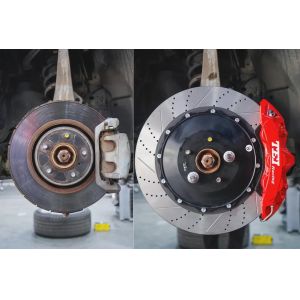 Front Rear Big Brake Caliper Kit One - Piece Forged Caliper Brake For FX35 FX36