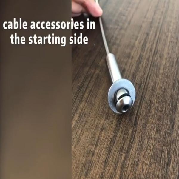 Horizontal Stainless Cable Balustrade Handrail For Balcony Stair Hand Railings Systems