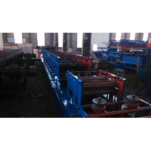 Steel Profile Hat Purlin Roll Forming Machine PLC Control Length