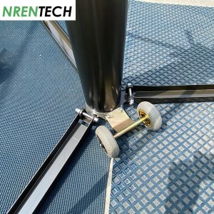 15m Manual Crank Up Telescoping Mast 10kg payloads-Aluminum Materials