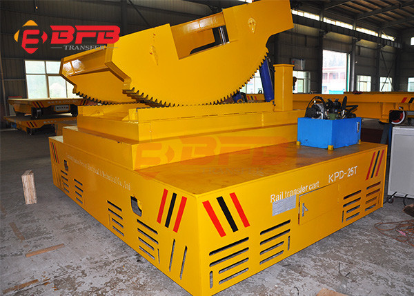 30 Ton Hot Molten Steel Transfer Tilt Table Ladle Car|Electric Flat Car 270 - 600 Wheel Diameter Mm
