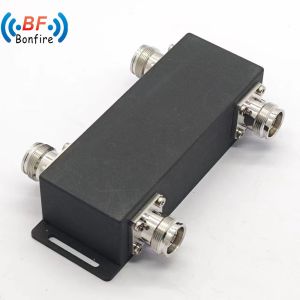 698-4000MHz 500W -160dbc IP65 2 in 2 out RF Hybrid Combiner Coupler for