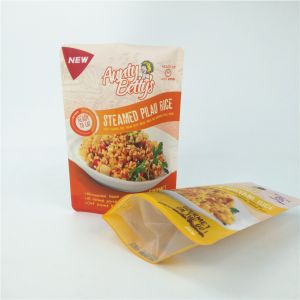 240mic Resealable Laminated Plastic Bag CMYK VMPET Biodegradable Gravure MOPP