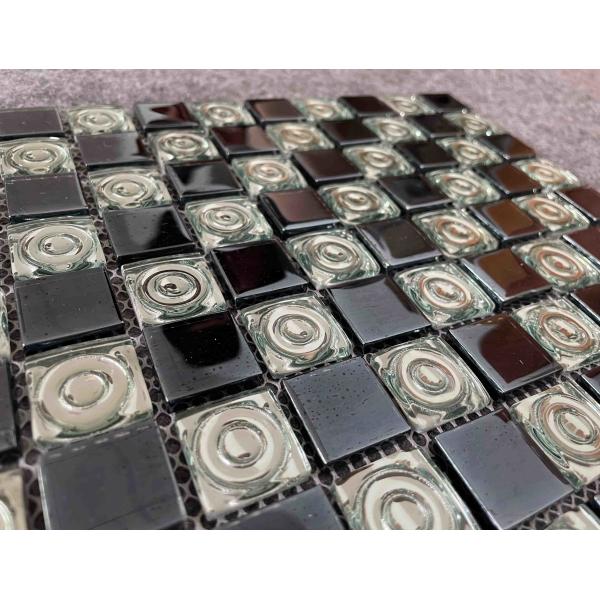 Buy Electroplated Glass Mosaic Tiles 300x300mm for Swimming Pools at wholesale prices