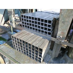 EN10219 S235 Hot Galvanized Square Tubes With Fixed Length