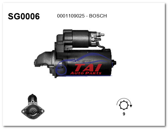 Buy Starter 0001109025, Starter Assembly, Automotive Starter Motor, 0120489244, 0120468124 at wholesale prices