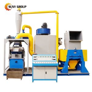 Separating Copper Plastic with Consumption Scrap Cable Copper Wire Separation Machine
