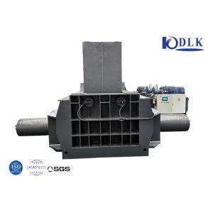 Semiautomatic Manual Press 60kw Scrap Baling Machine For Waste