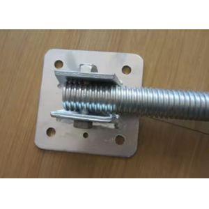 Galvanized Scaffolding Adjustable Screw Jack With Swivel Leveling Base Plate