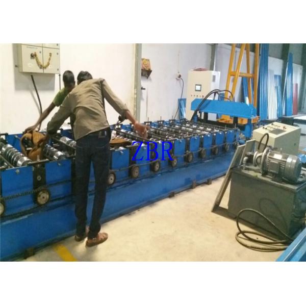 Trapezoidal Roof Panel Roll Forming Machine 33ksi - 50ksi Yield Stress