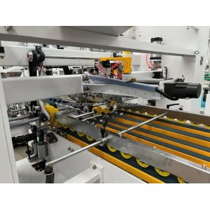 Automatic Gluer And Stitching Folder Stapling And Bonding Machine For Carton